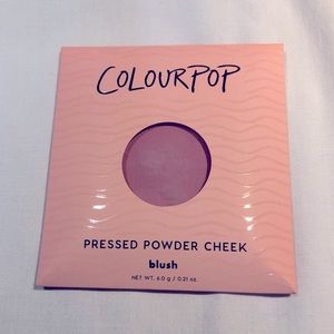 ColourPop x Kathleen Lights Pressed Powder Blush! Shade: Noodle.